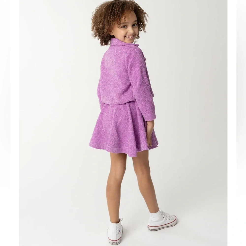 Sparkle & Shine Toddler‎ Girl Tweed Set – Size 4T – New